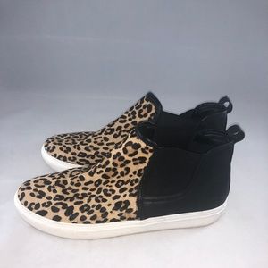 Pony Hair Leopard SOLE SOCIETY Sneakers Size 11